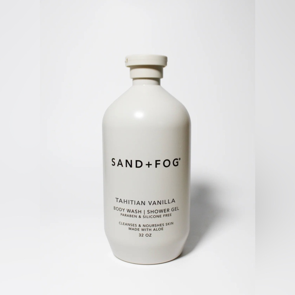 Sand + Fog Tahitian Vanilla 32 oz Body Wash